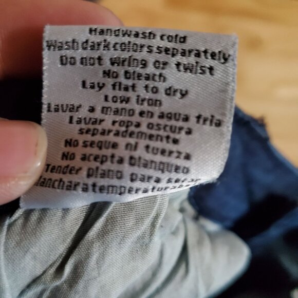 Judy Blue Jeans Women’s Size 15/32 Blue With Red Stripe Skinny Fit Distressed - Picture 5 of 13